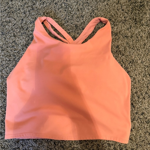 Tops - Coral Halter Top
